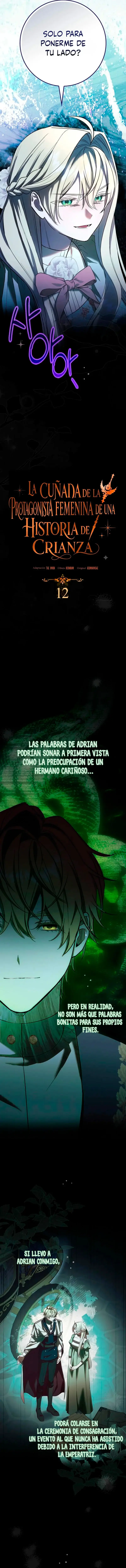 La cuñada de la protagonista femenina de una historia de crianza capítulo 12 página 9