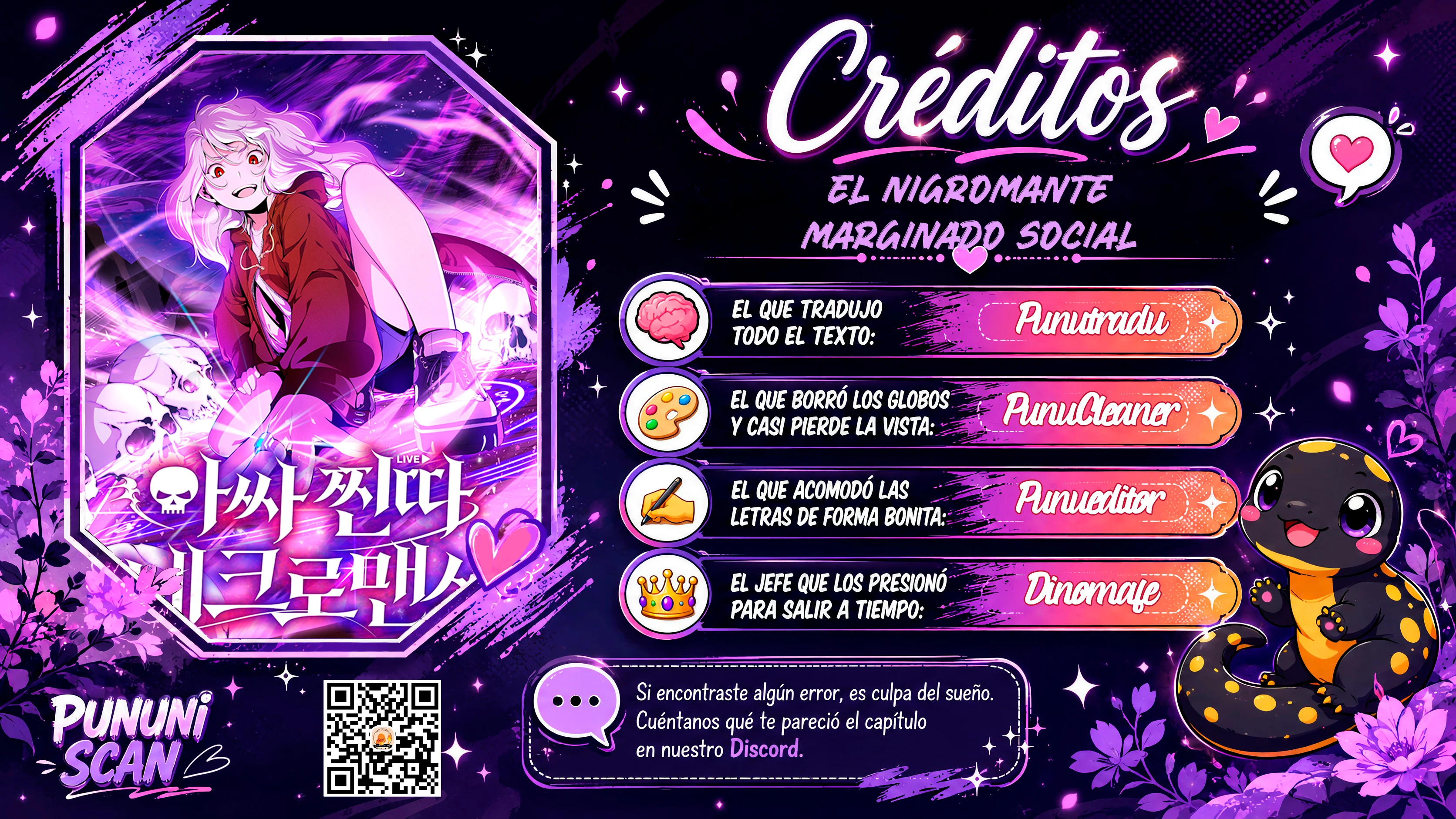 La nigromante marginada social capítulo 11 página 1