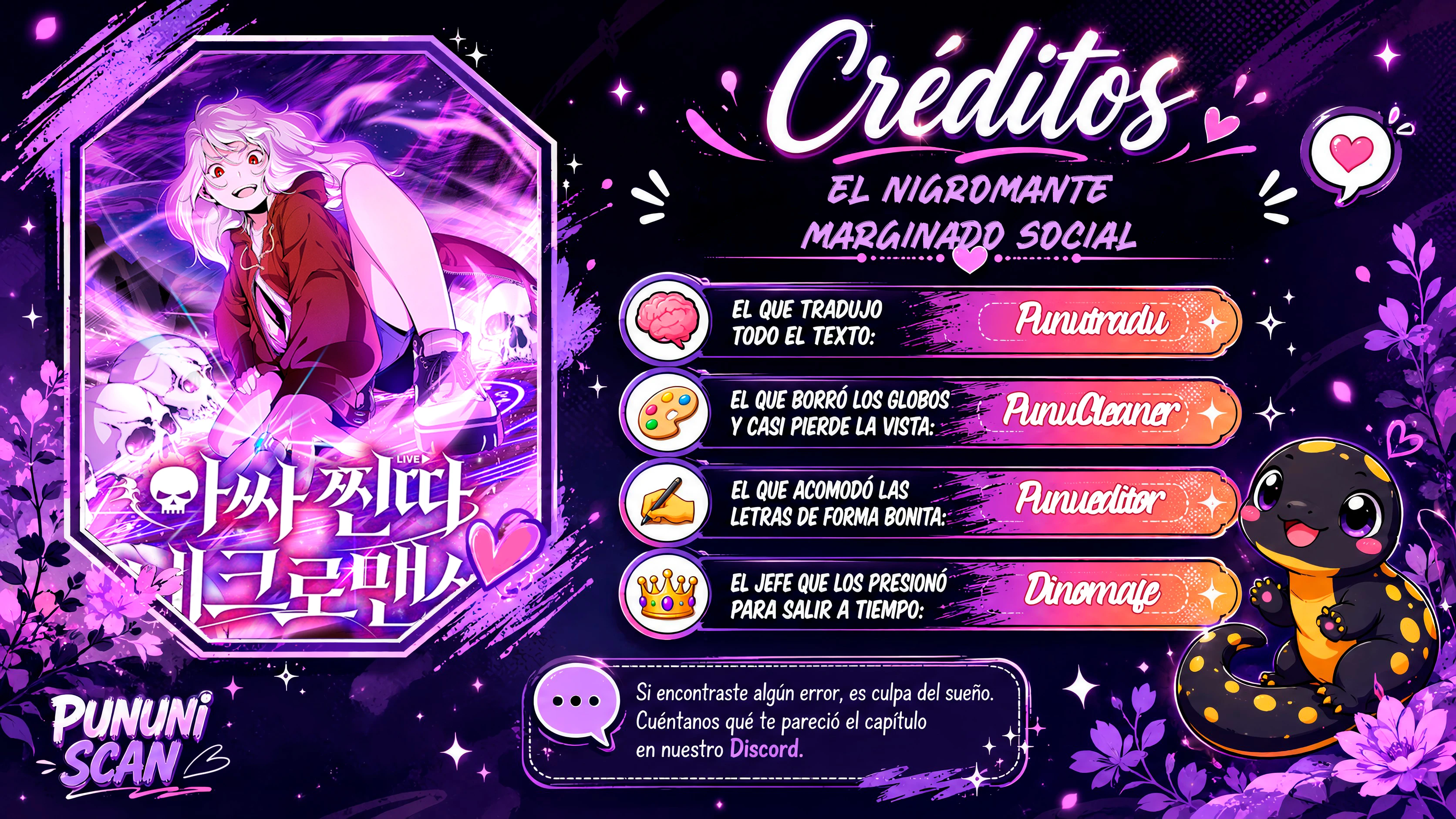 La nigromante marginada social capítulo 2 página 1
