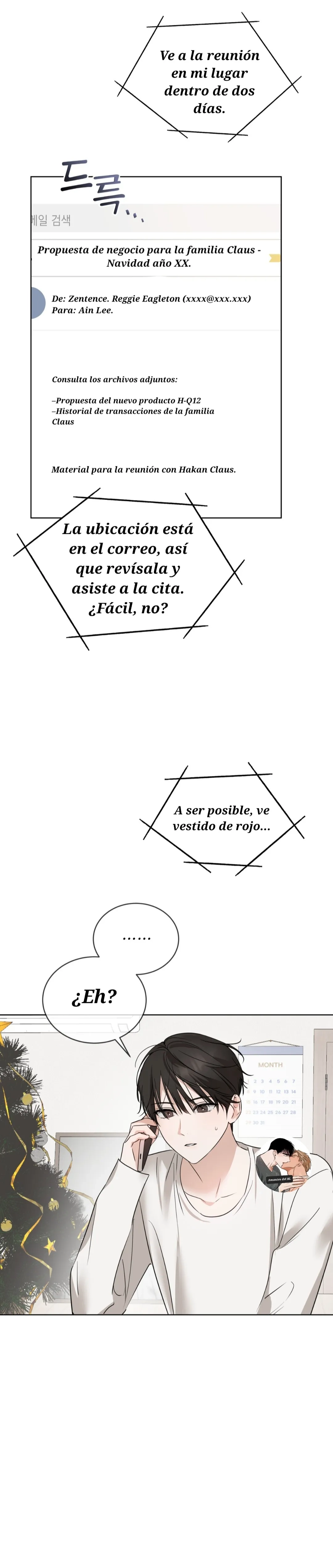 Un santa sexy y carismático capítulo 0 página 15