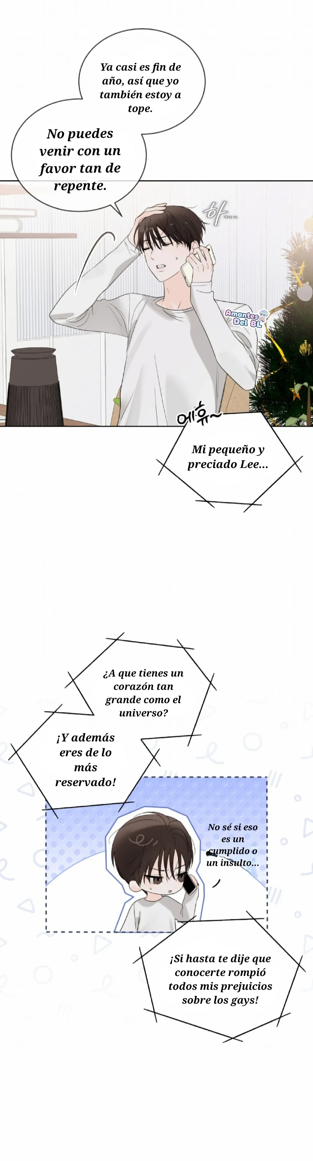 Un santa sexy y carismático capítulo 2 página 7