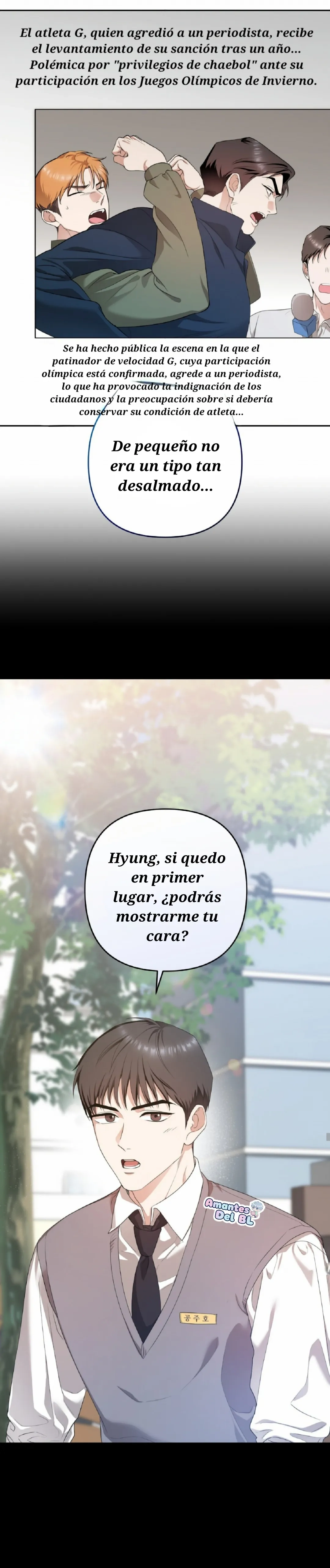 El día que cruza la línea capítulo 1 página 12