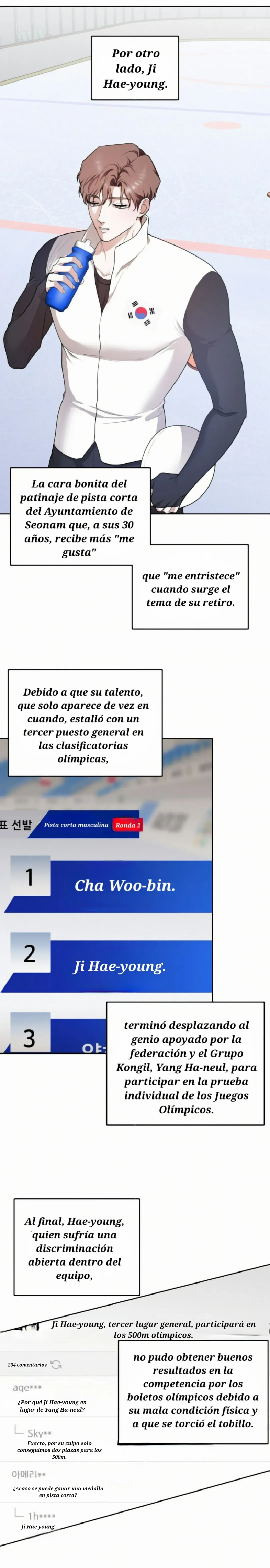 El día que cruza la línea capítulo 1 página 17