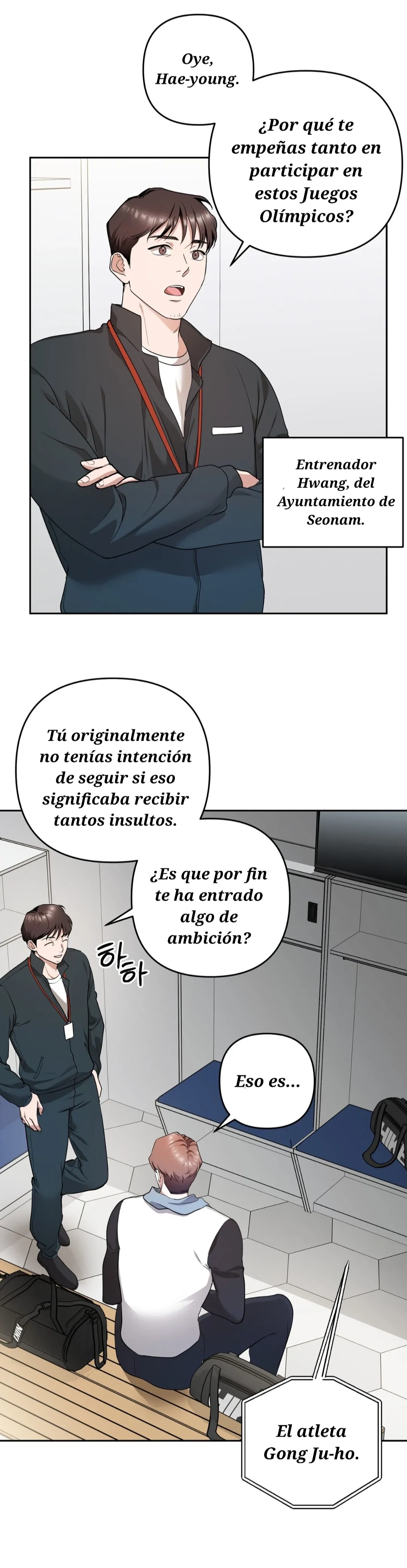 El día que cruza la línea capítulo 1 página 18