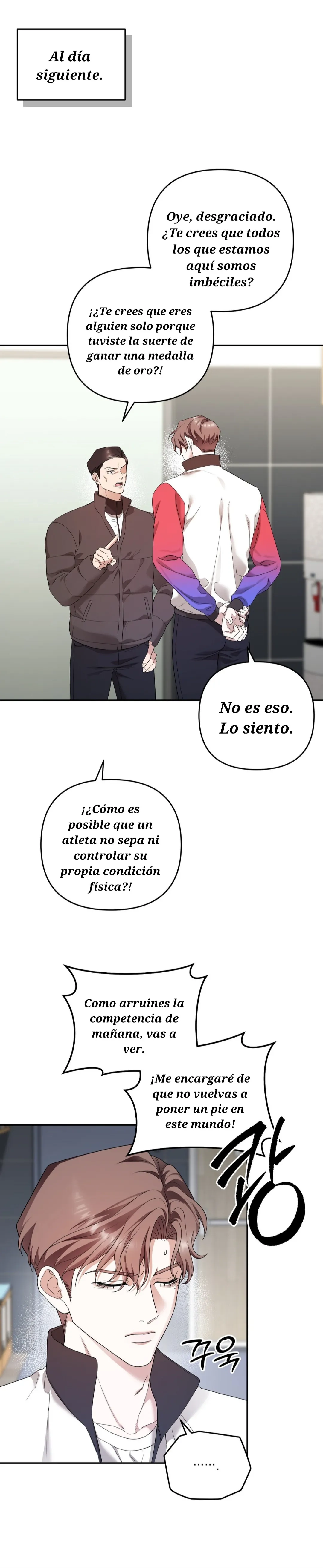 El día que cruza la línea capítulo 12 página 21