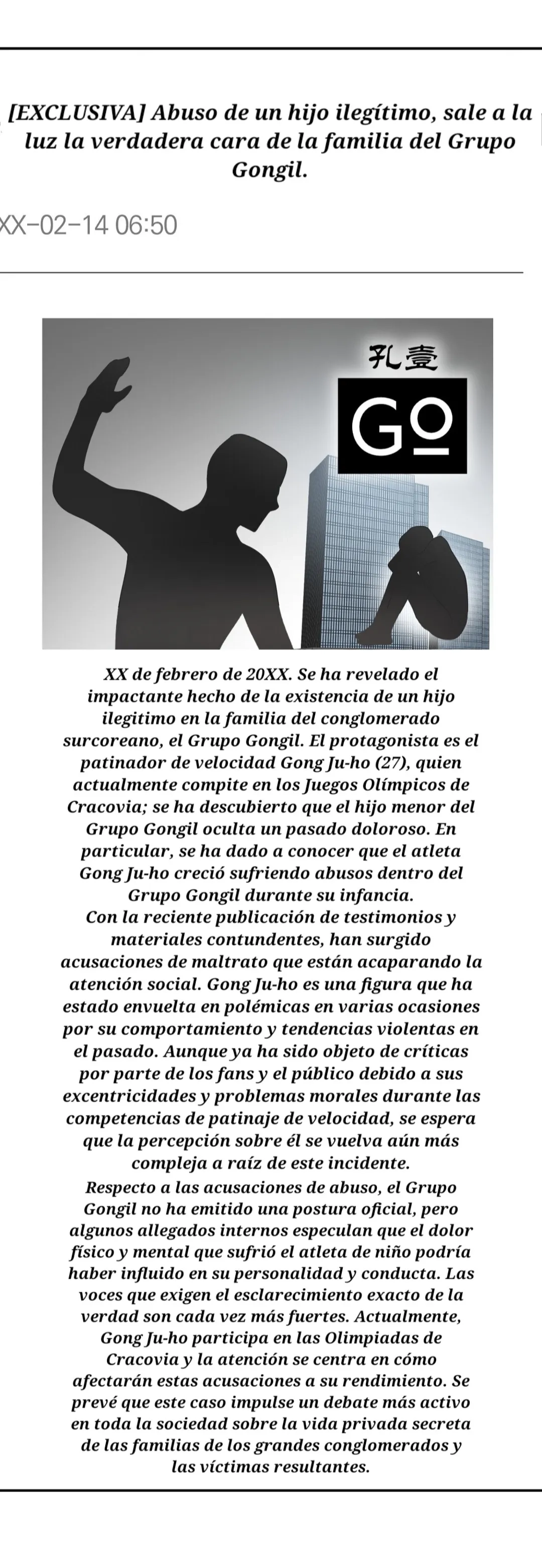 El día que cruza la línea capítulo 12 página 31