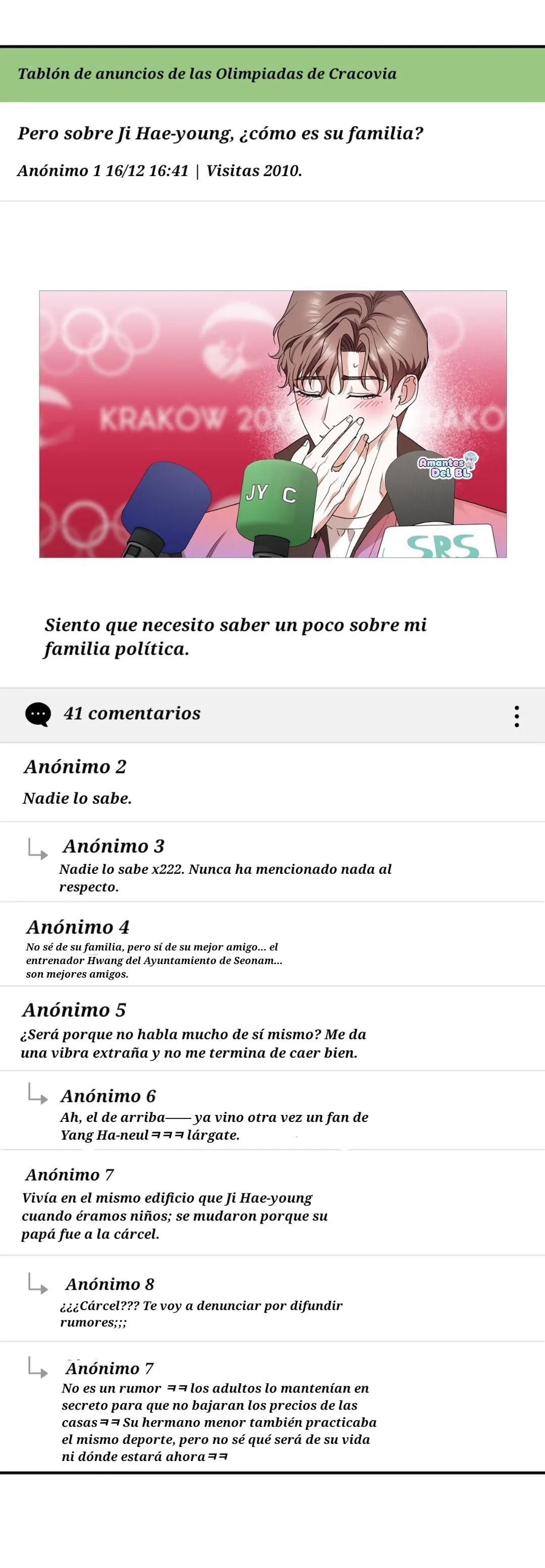 El día que cruza la línea capítulo 14 página 28