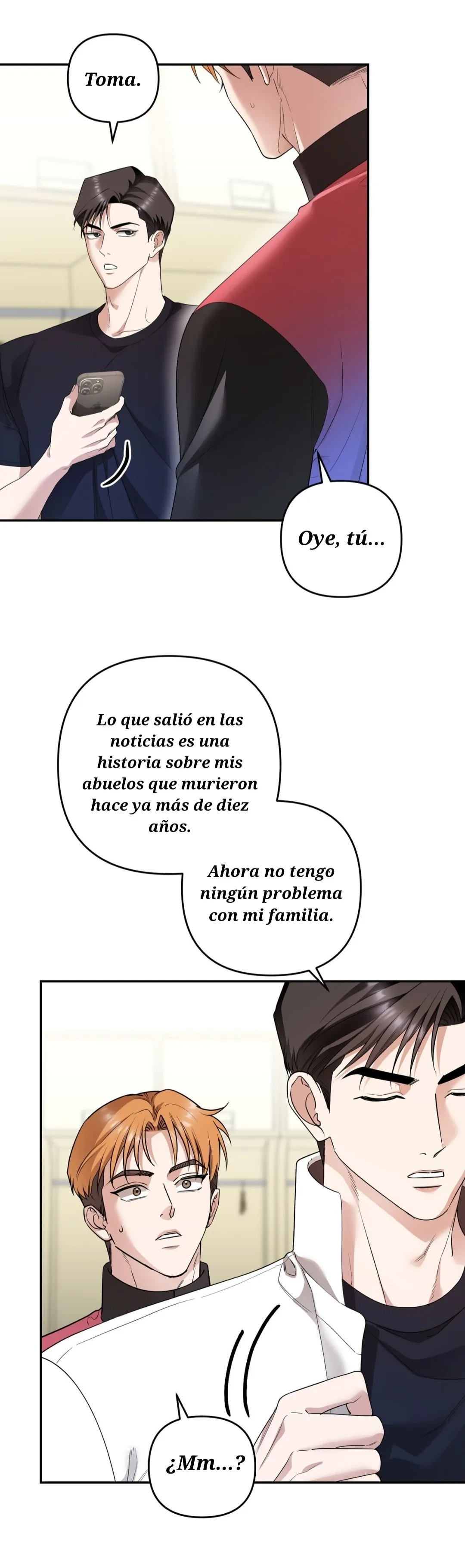 El día que cruza la línea capítulo 15 página 14