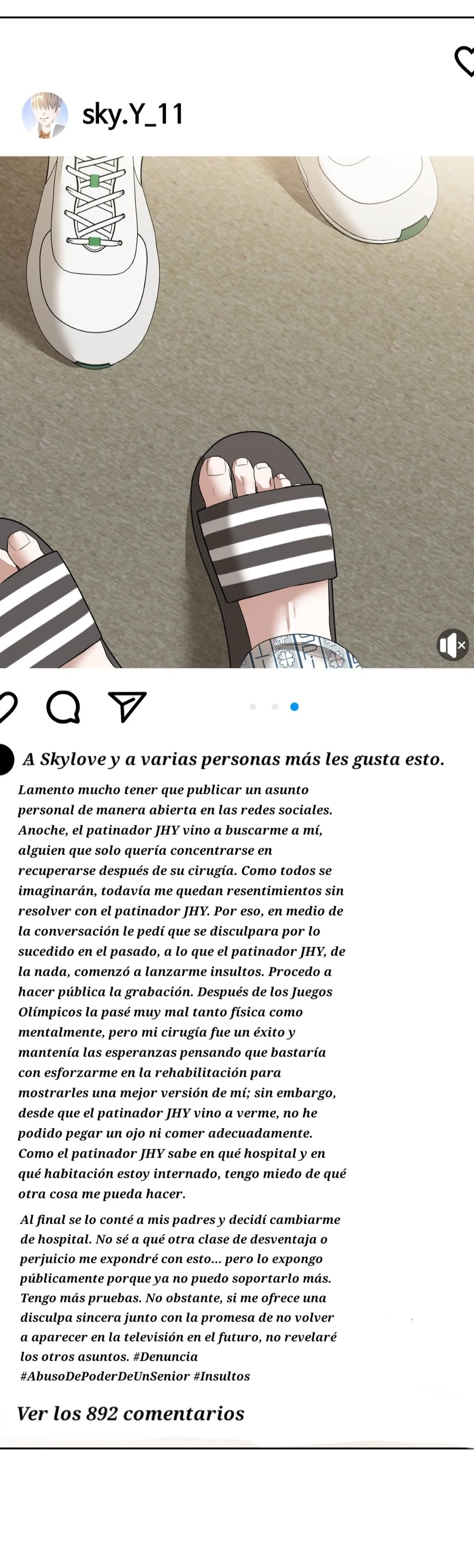 El día que cruza la línea capítulo 23 página 28