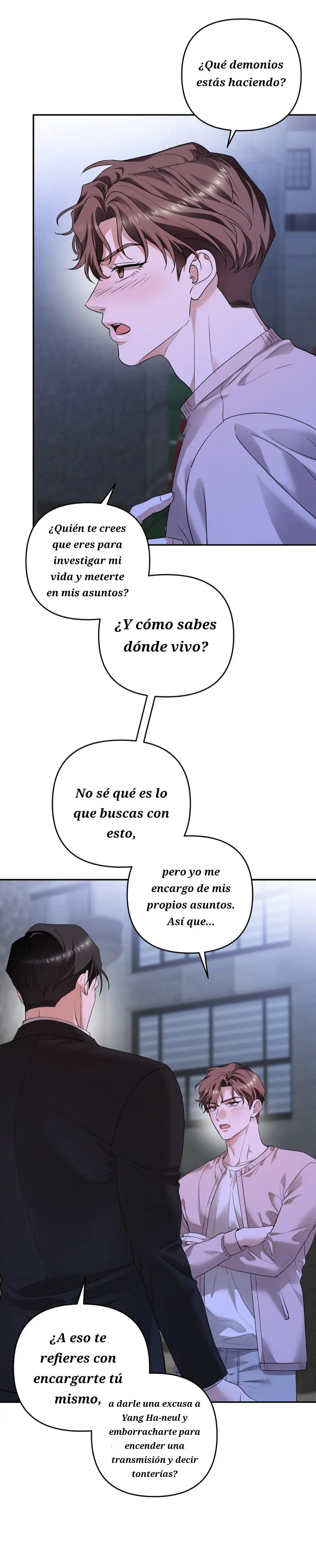 El día que cruza la línea capítulo 24 página 12