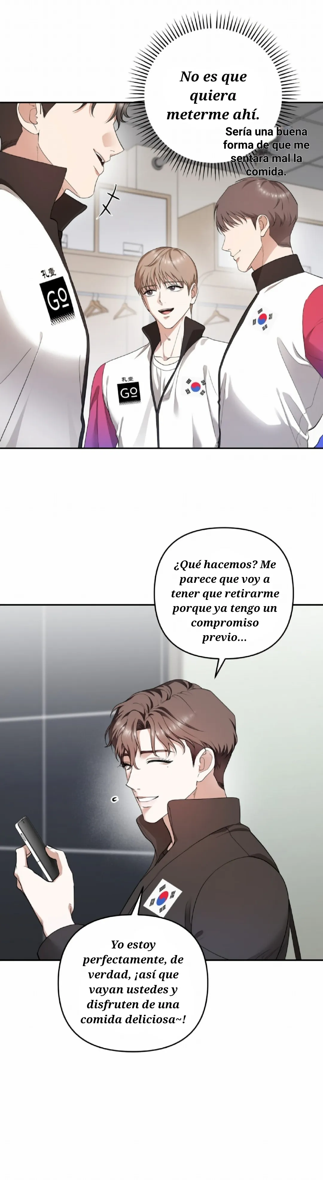 El día que cruza la línea capítulo 4 página 9
