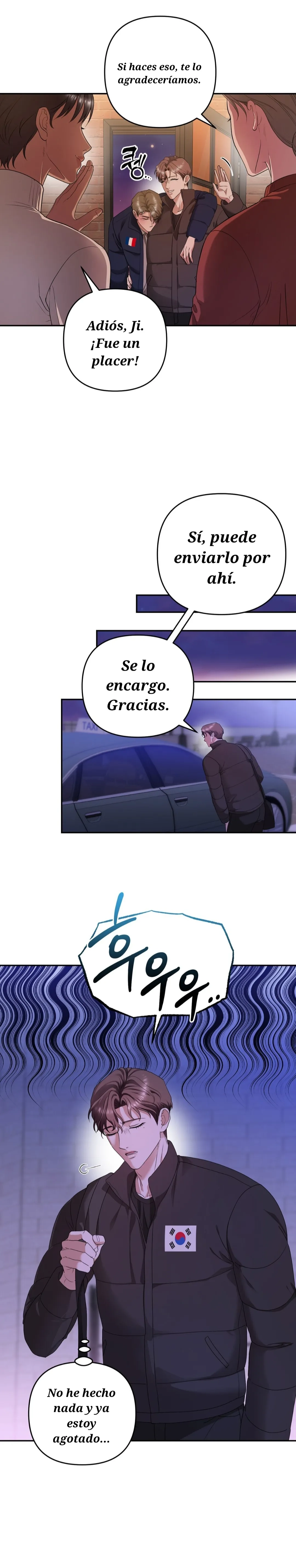 El día que cruza la línea capítulo 4 página 17