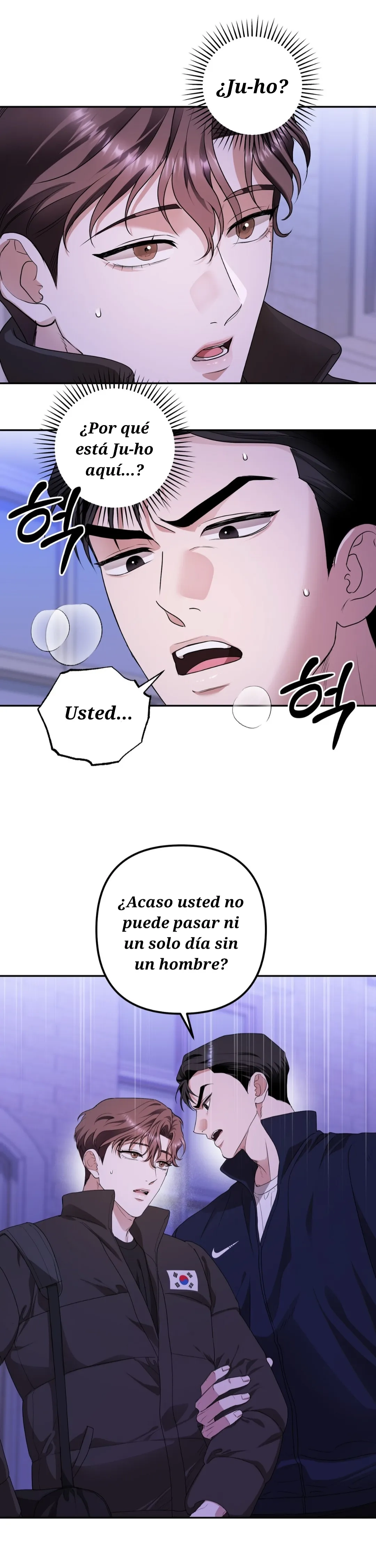 El día que cruza la línea capítulo 4 página 19