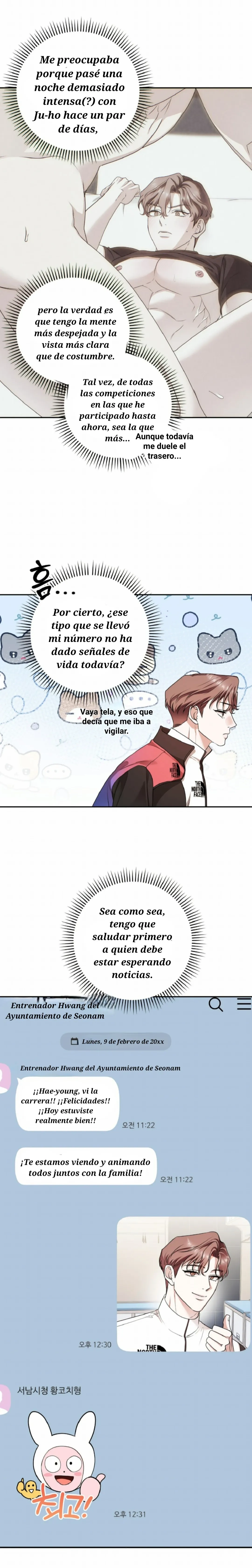 El día que cruza la línea capítulo 8 página 20