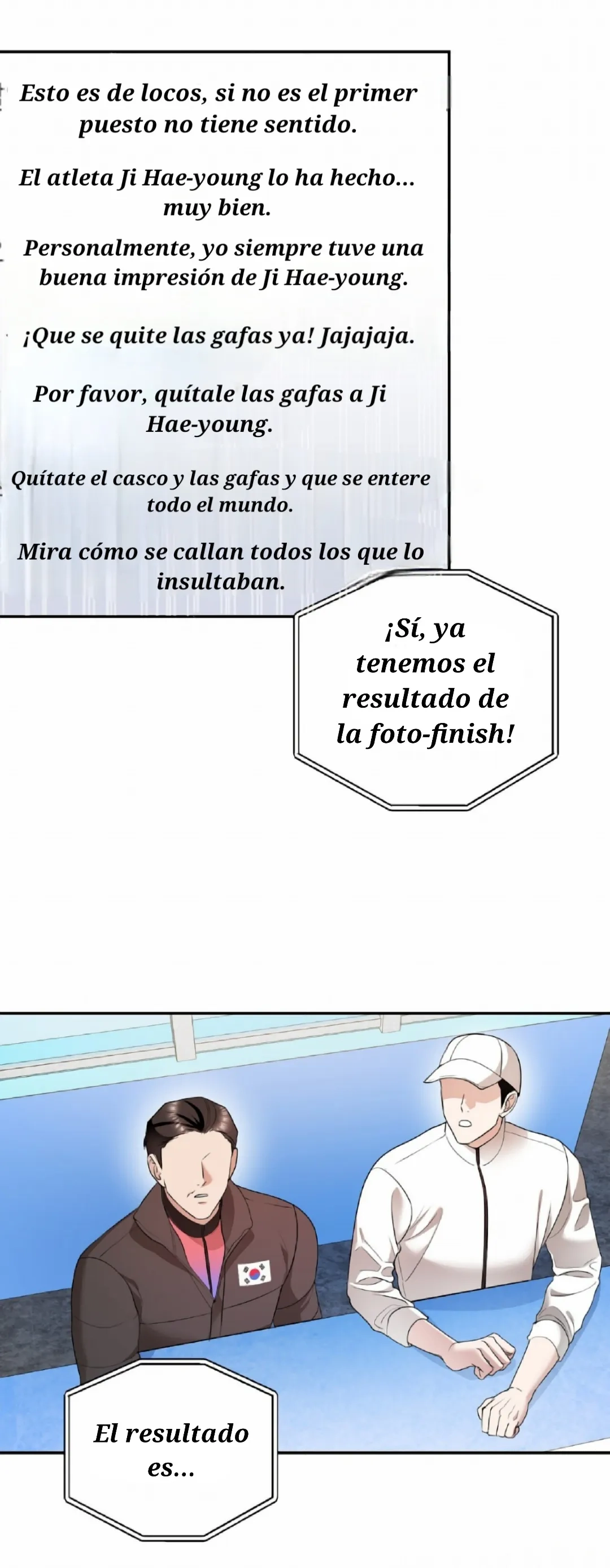 El día que cruza la línea capítulo 8 página 30