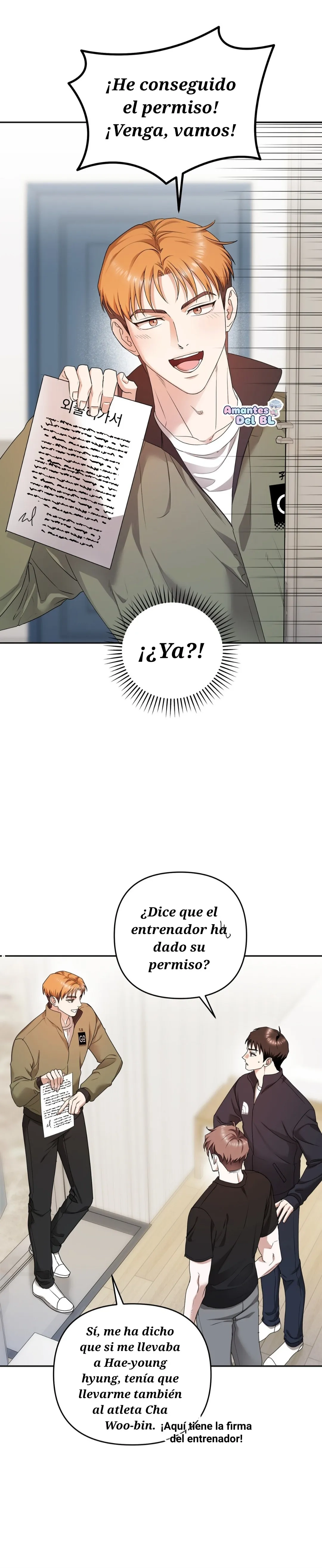 El día que cruza la línea capítulo 9 página 25