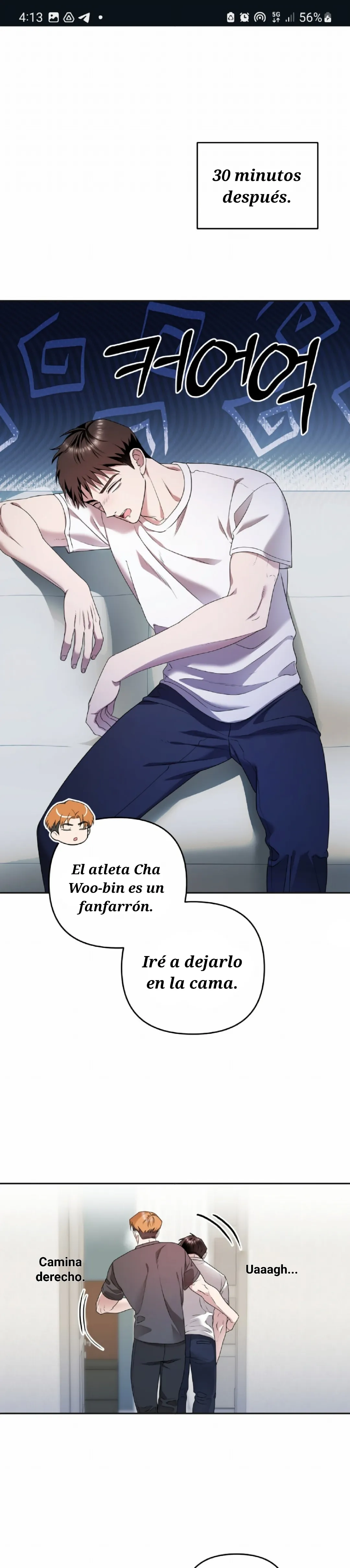 El día que cruza la línea capítulo 9 página 31