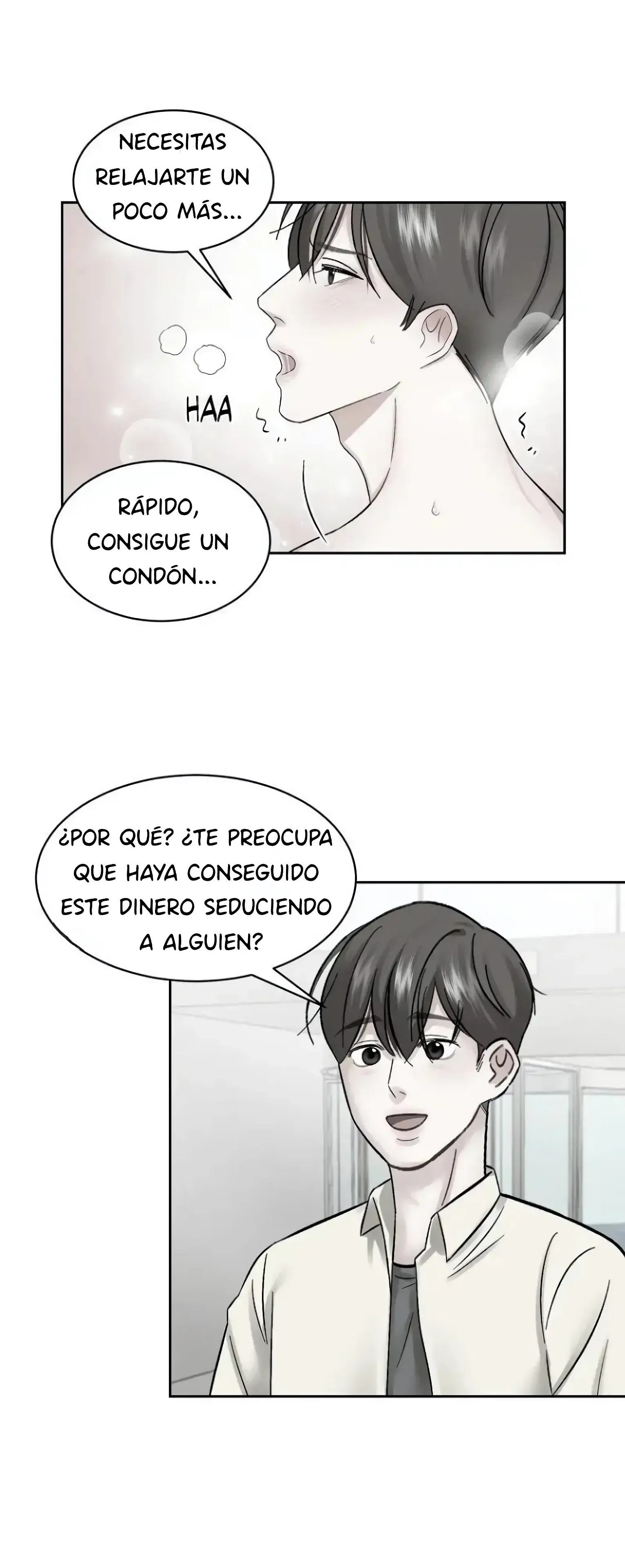 Hay amor en la sauna capítulo 10 página 6
