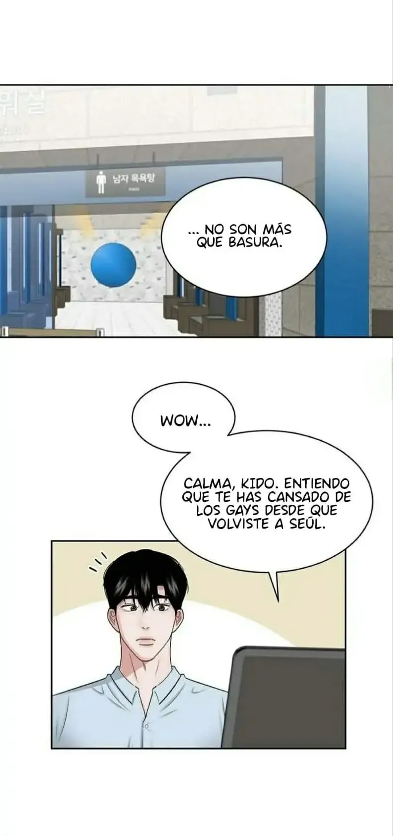Hay amor en la sauna capítulo 2 página 30