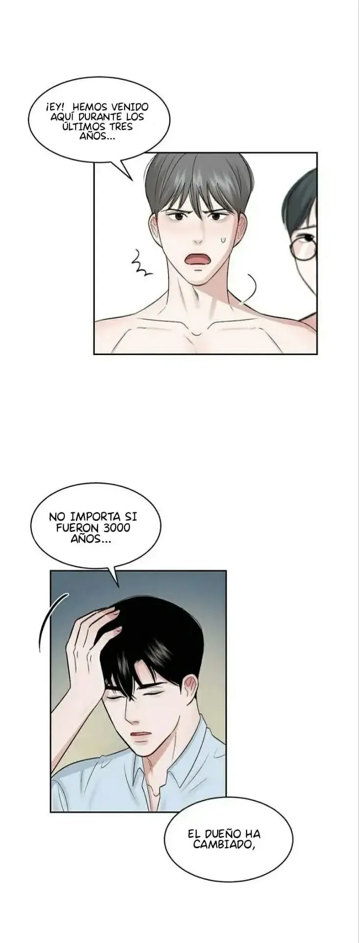 Hay amor en la sauna capítulo 2 página 7