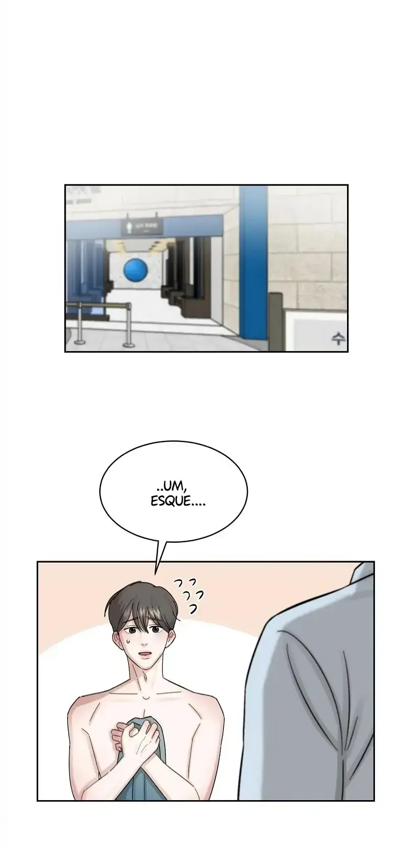 Hay amor en la sauna capítulo 3 página 21
