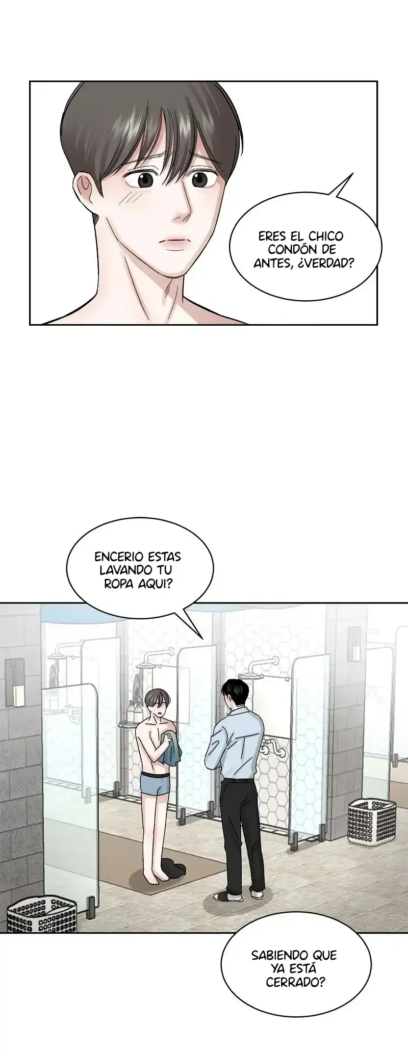 Hay amor en la sauna capítulo 3 página 24