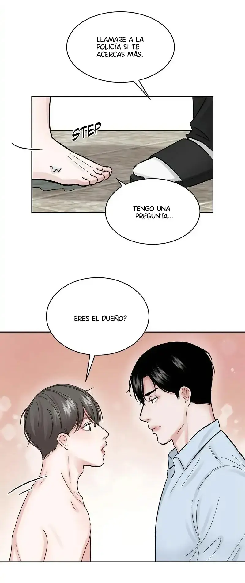 Hay amor en la sauna capítulo 3 página 32