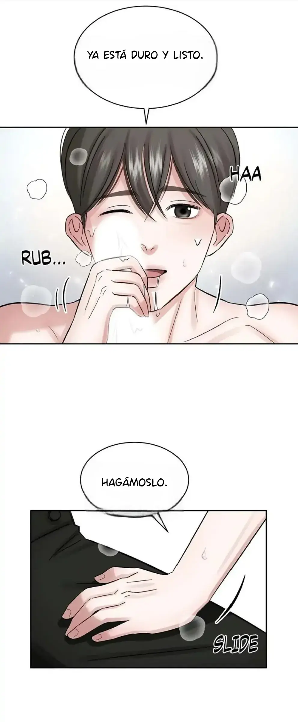 Hay amor en la sauna capítulo 4 página 22