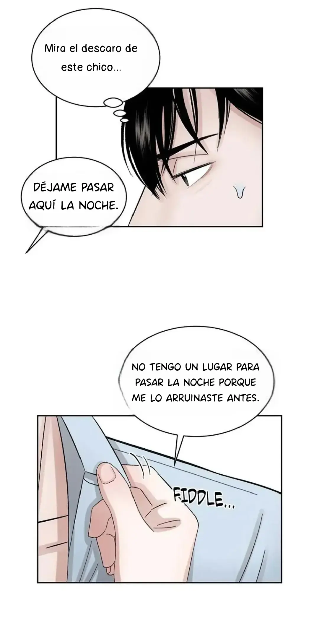 Hay amor en la sauna capítulo 4 página 6