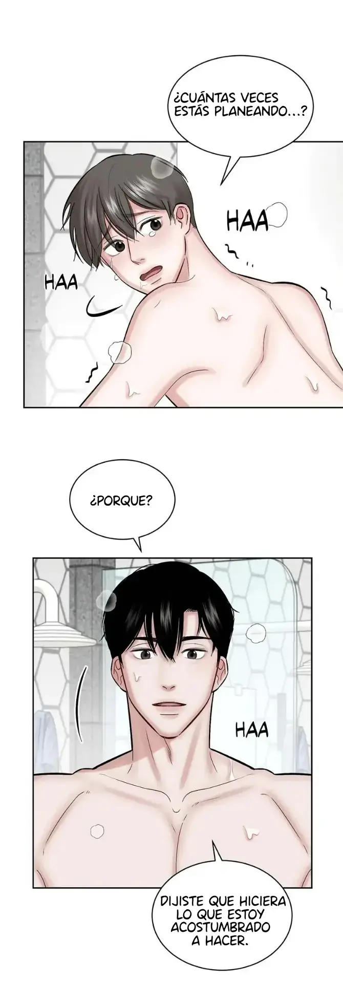 Hay amor en la sauna capítulo 5 página 15