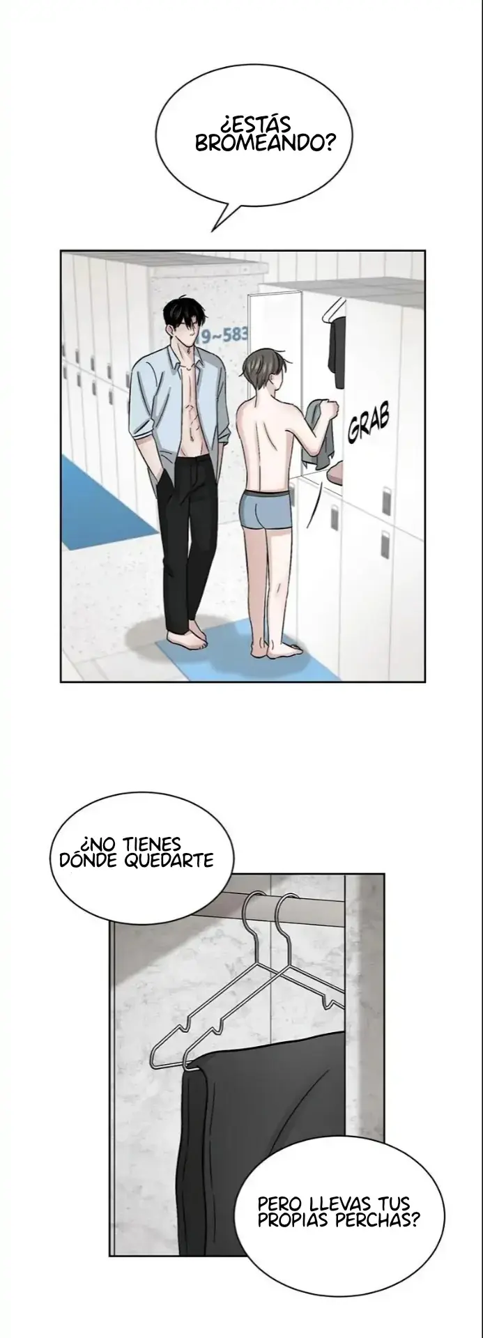 Hay amor en la sauna capítulo 5 página 30