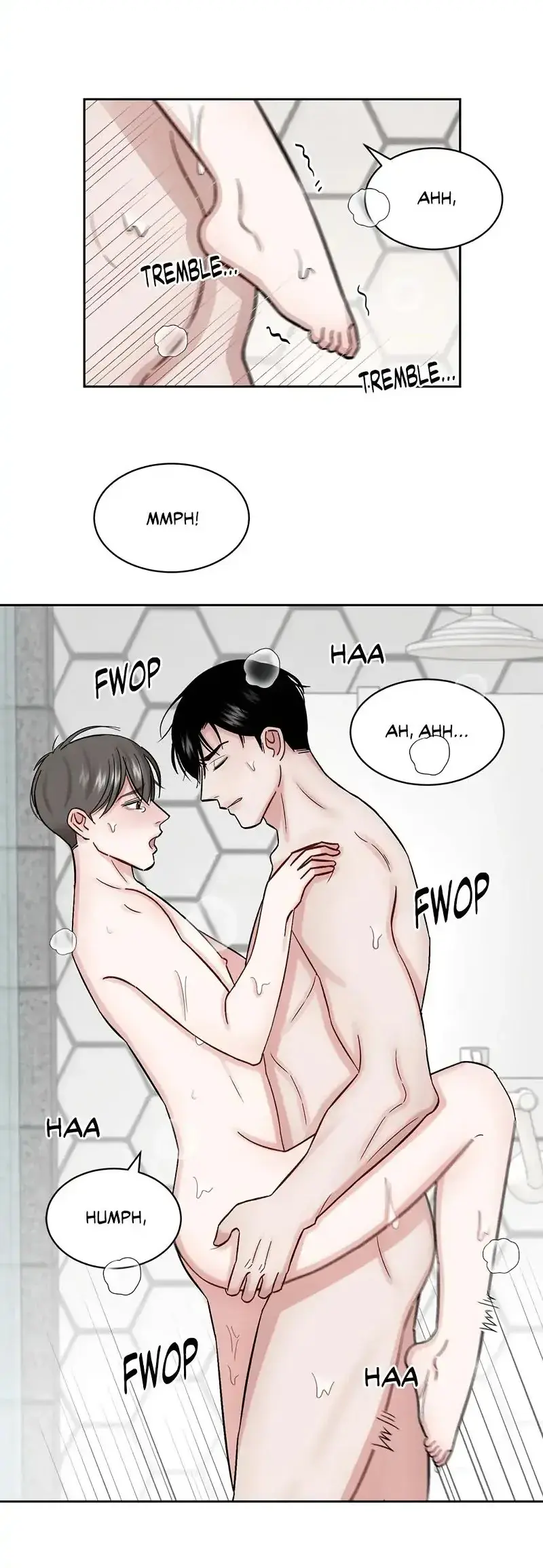 Hay amor en la sauna capítulo 5 página 4