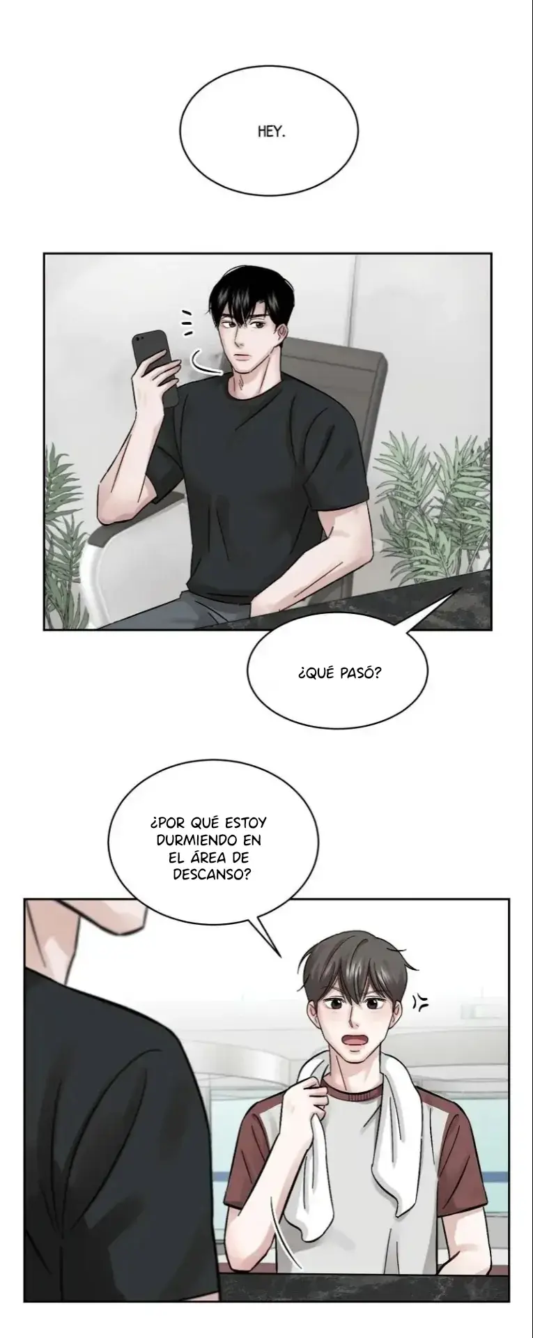 Hay amor en la sauna capítulo 6 página 5