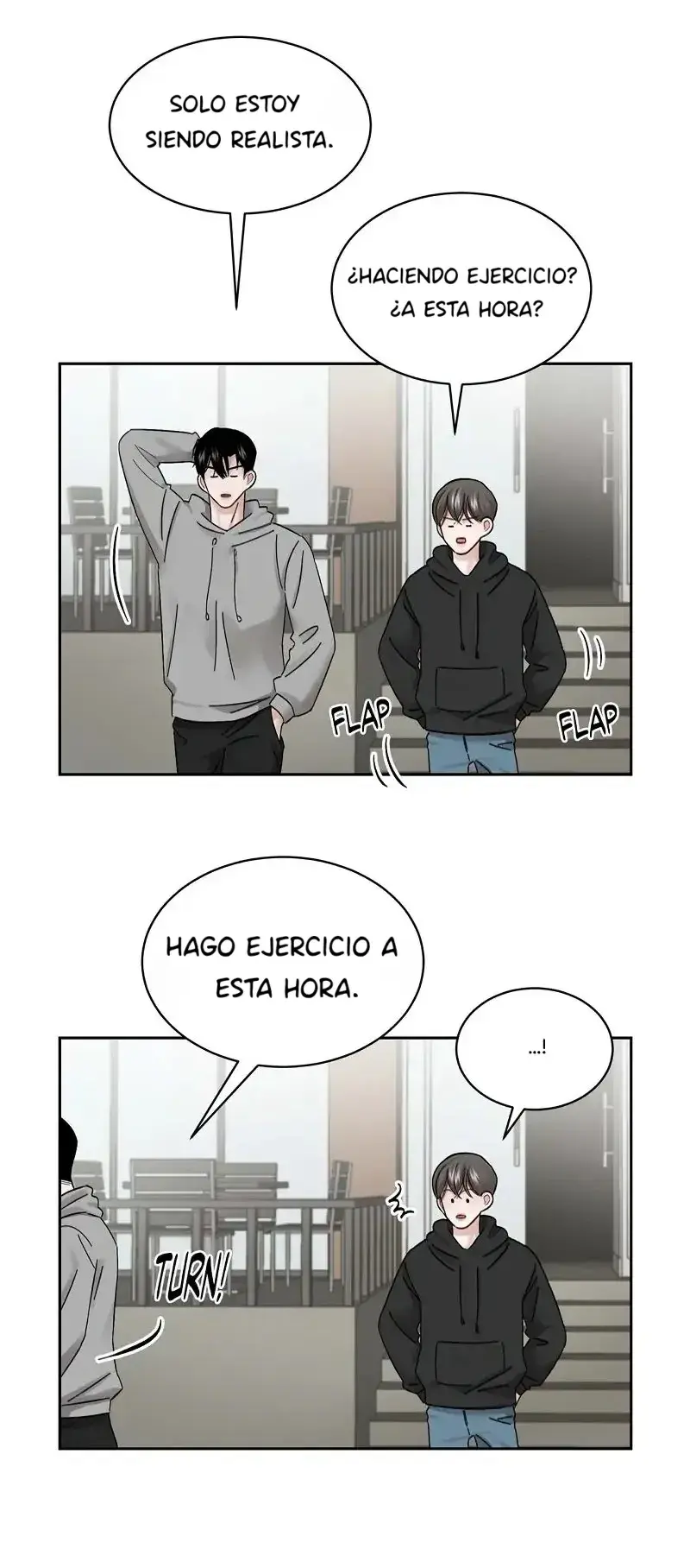 Hay amor en la sauna capítulo 7 página 19