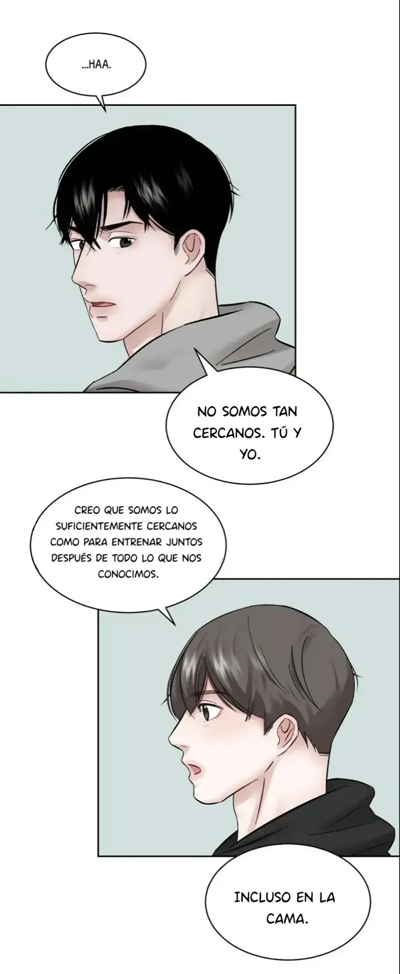 Hay amor en la sauna capítulo 7 página 21