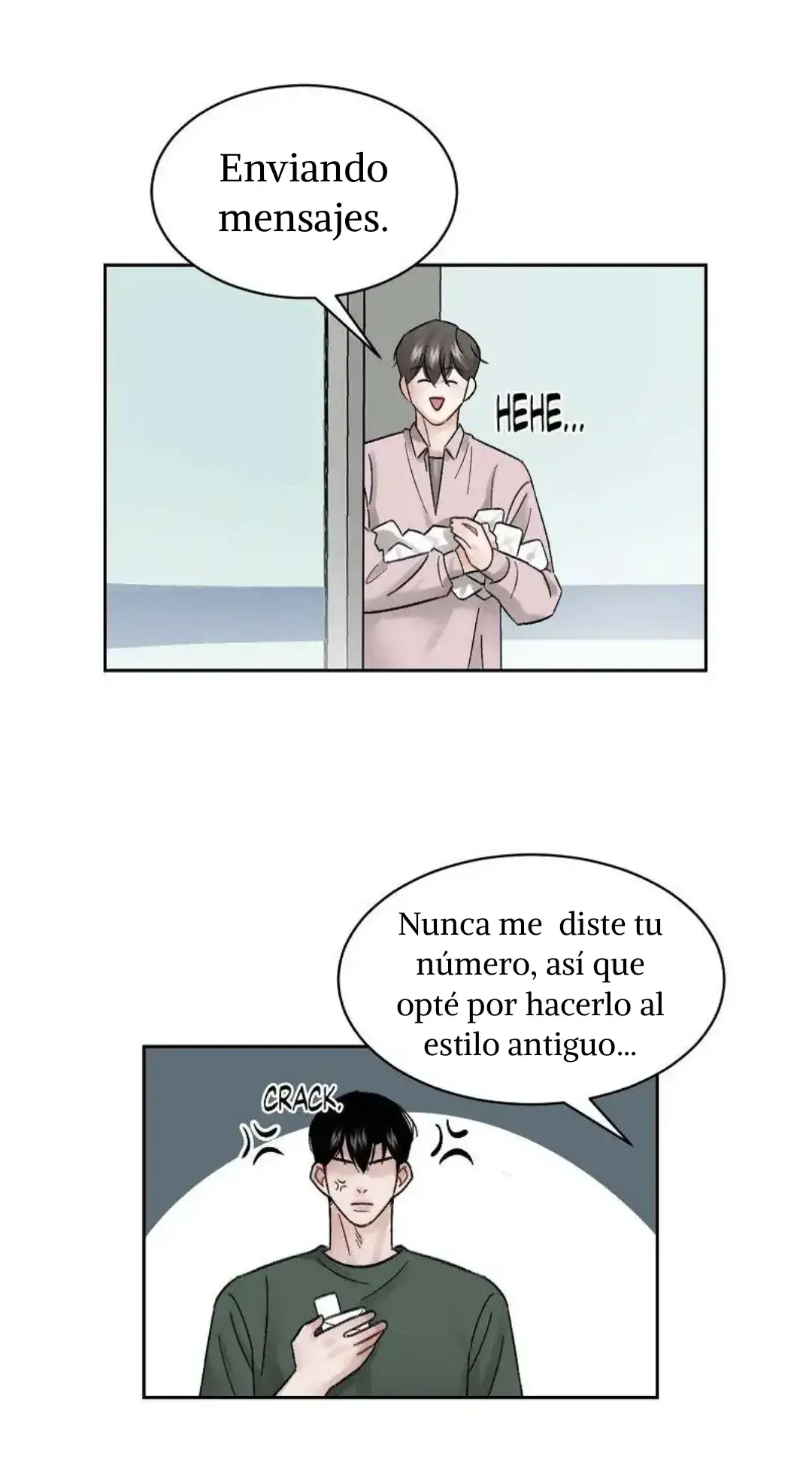 Hay amor en la sauna capítulo 8 página 17