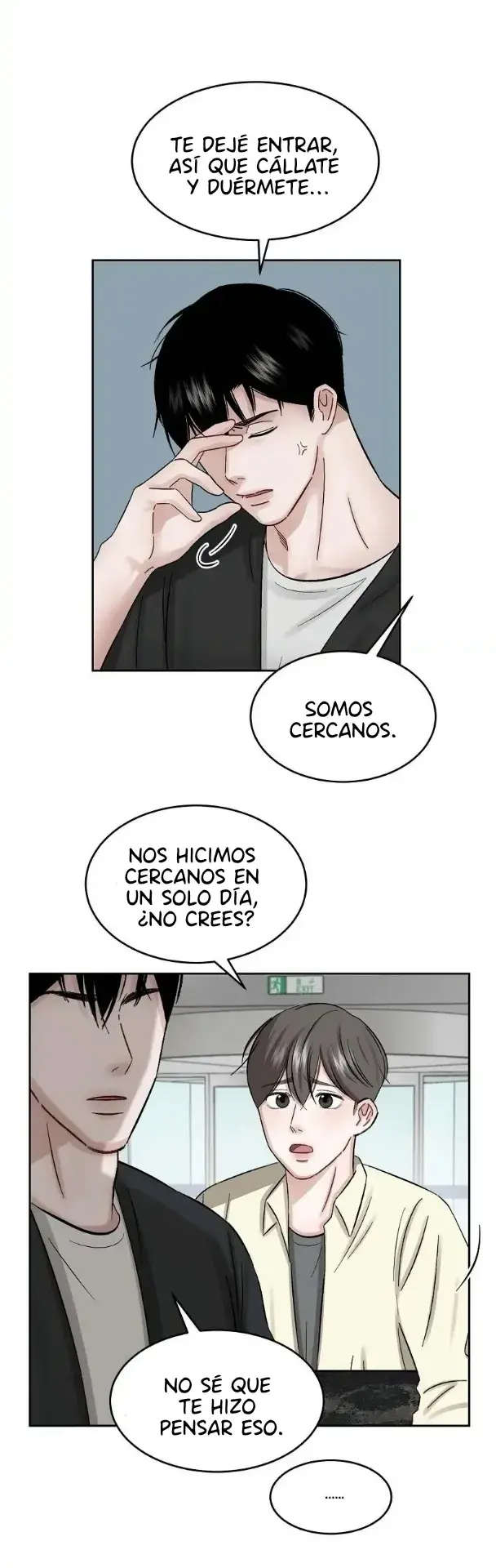 Hay amor en la sauna capítulo 9 página 16