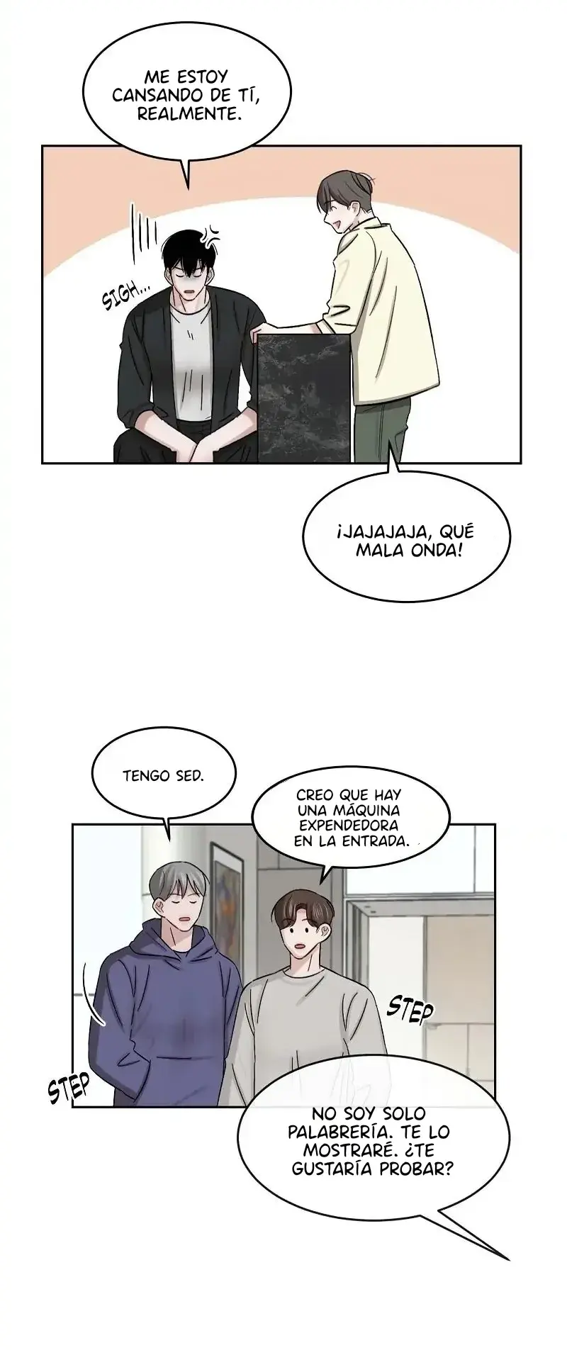 Hay amor en la sauna capítulo 9 página 20