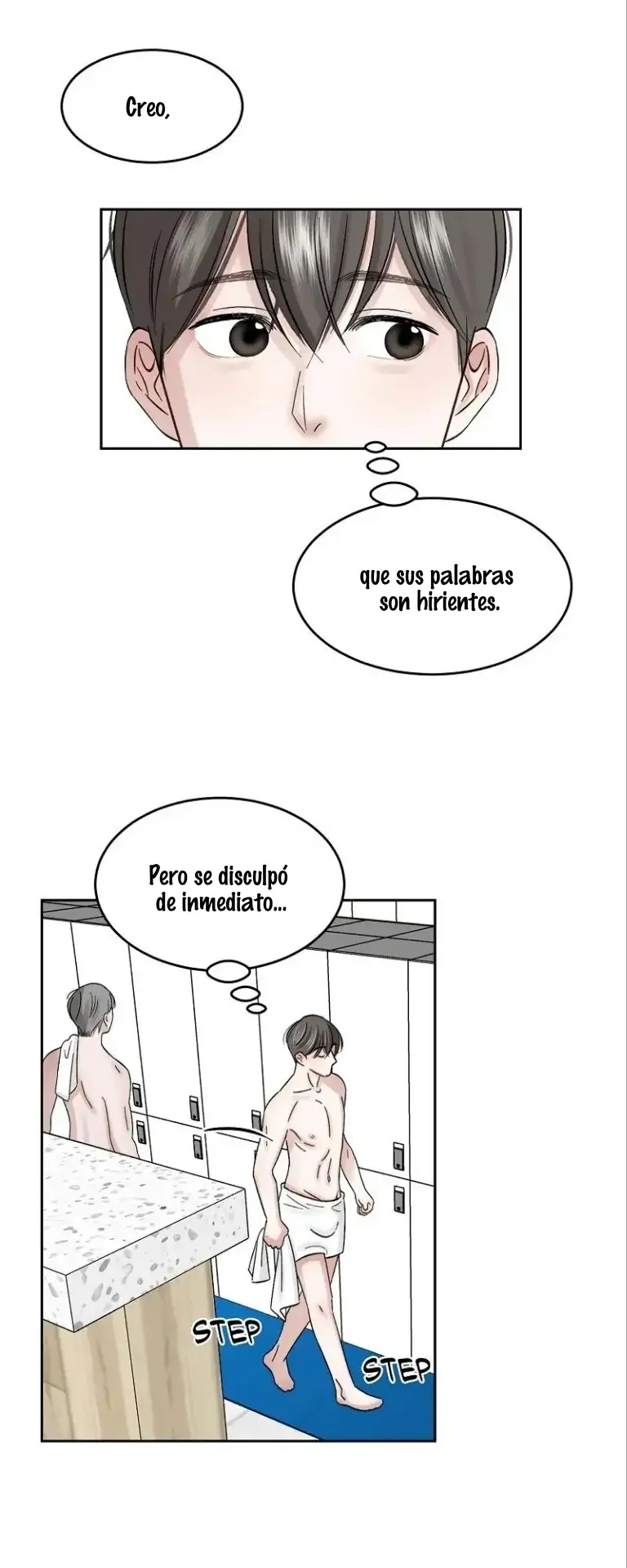 Hay amor en la sauna capítulo 9 página 6