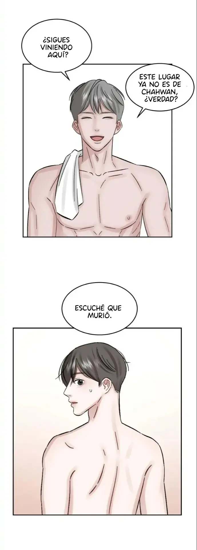 Hay amor en la sauna capítulo 9 página 8