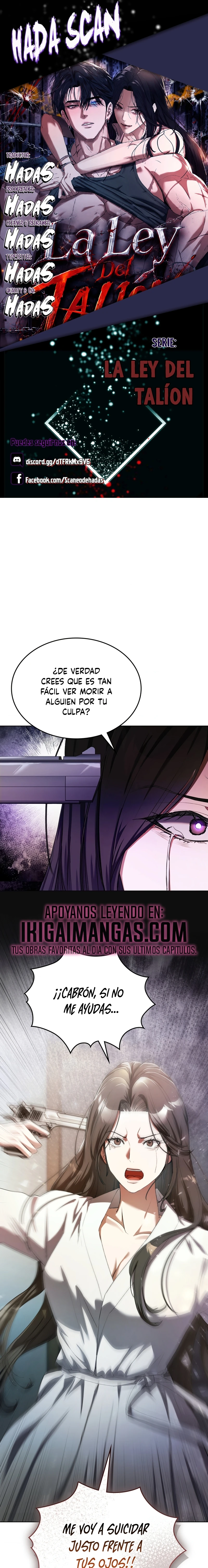 La Ley Del Talión capítulo 3 página 1