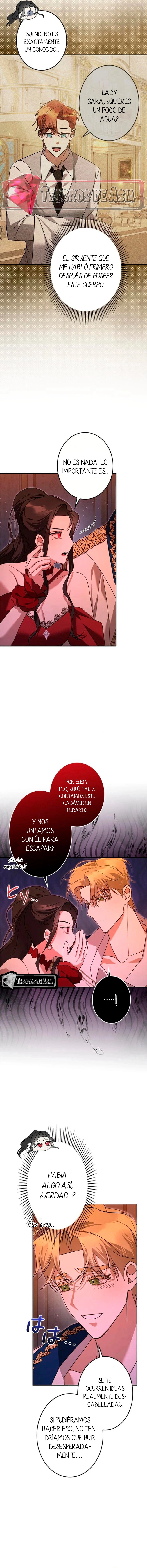 La oficinista que se convierte en villana al transmigrar y sobrevive al apocalipsis capítulo 7 página 8