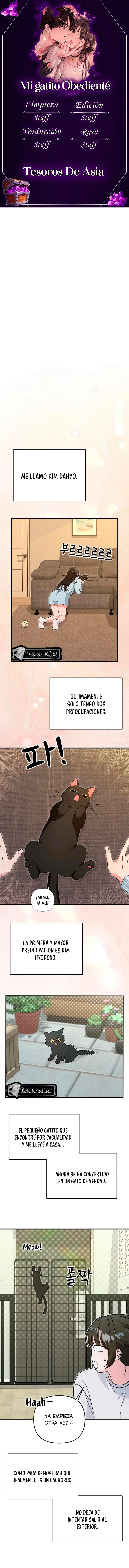 Mi gatito obediente capítulo 1 página 1