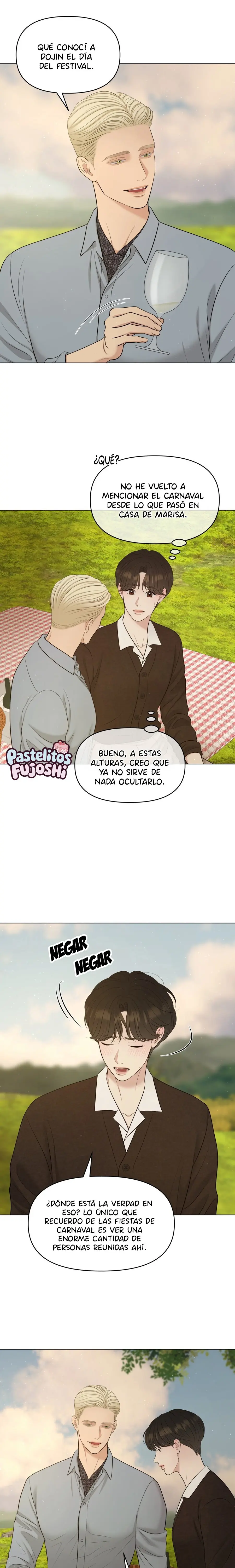 oleo sobre el lienzo capítulo 56 página 6