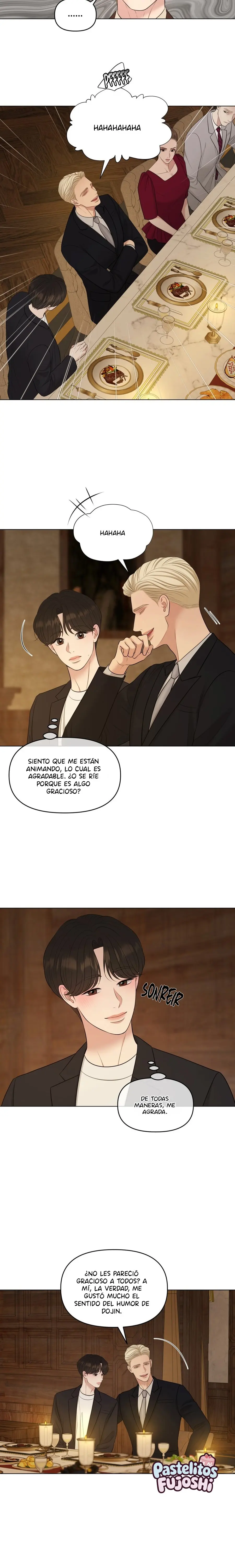 oleo sobre el lienzo capítulo 57 página 14