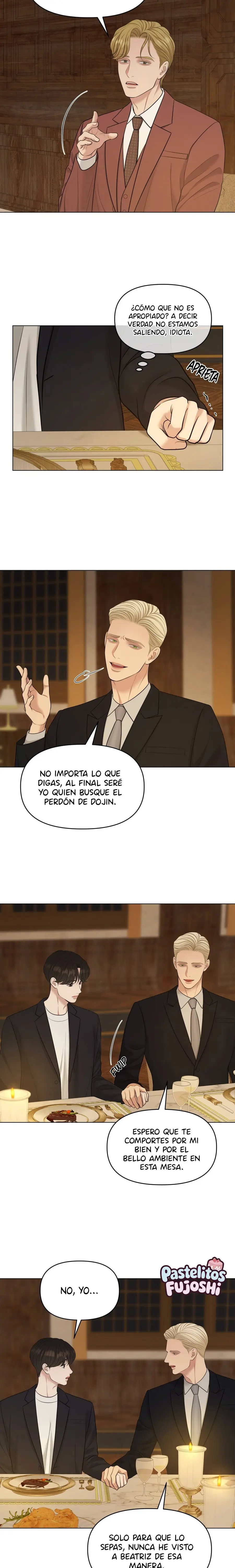 oleo sobre el lienzo capítulo 57 página 18