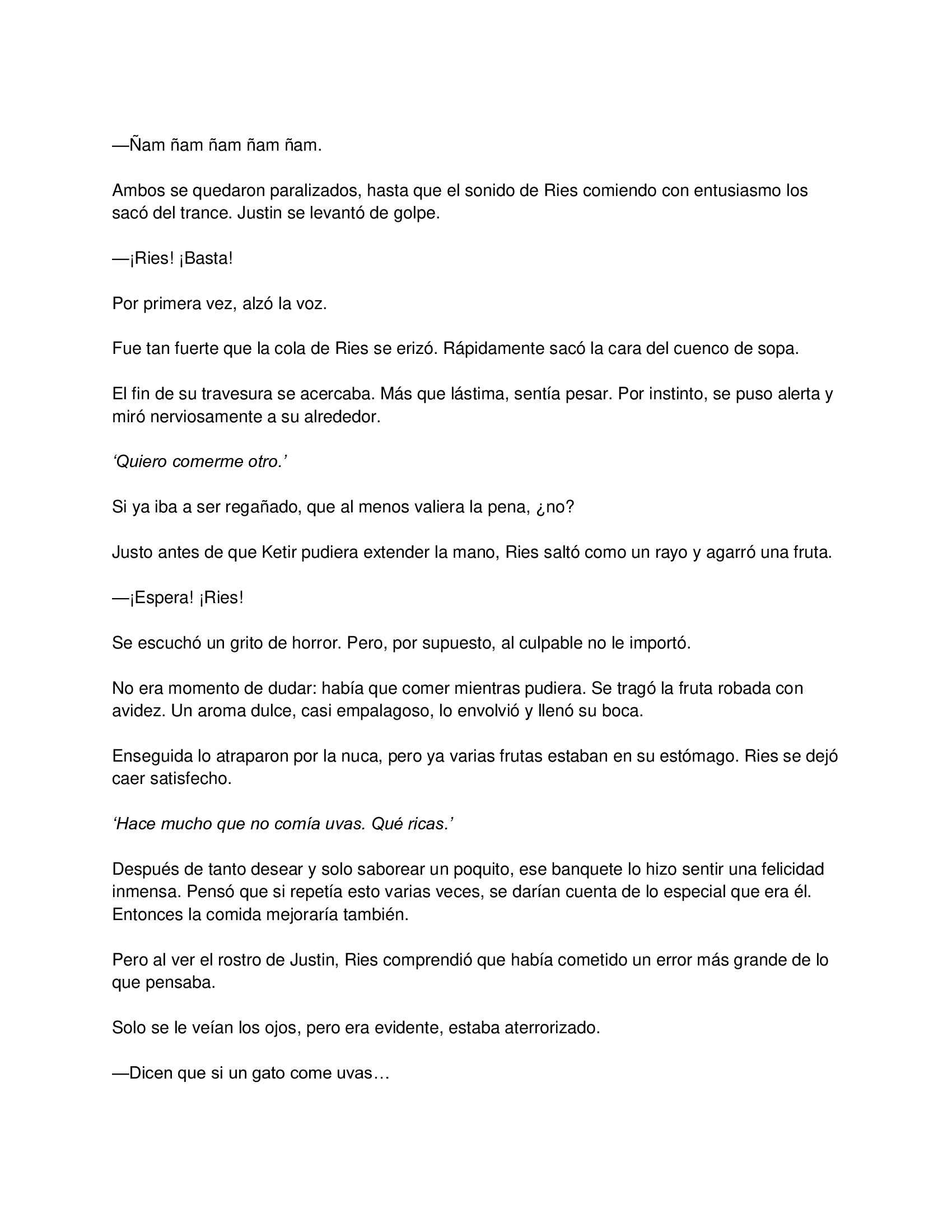 El gato está en huelga capítulo 16 página 4