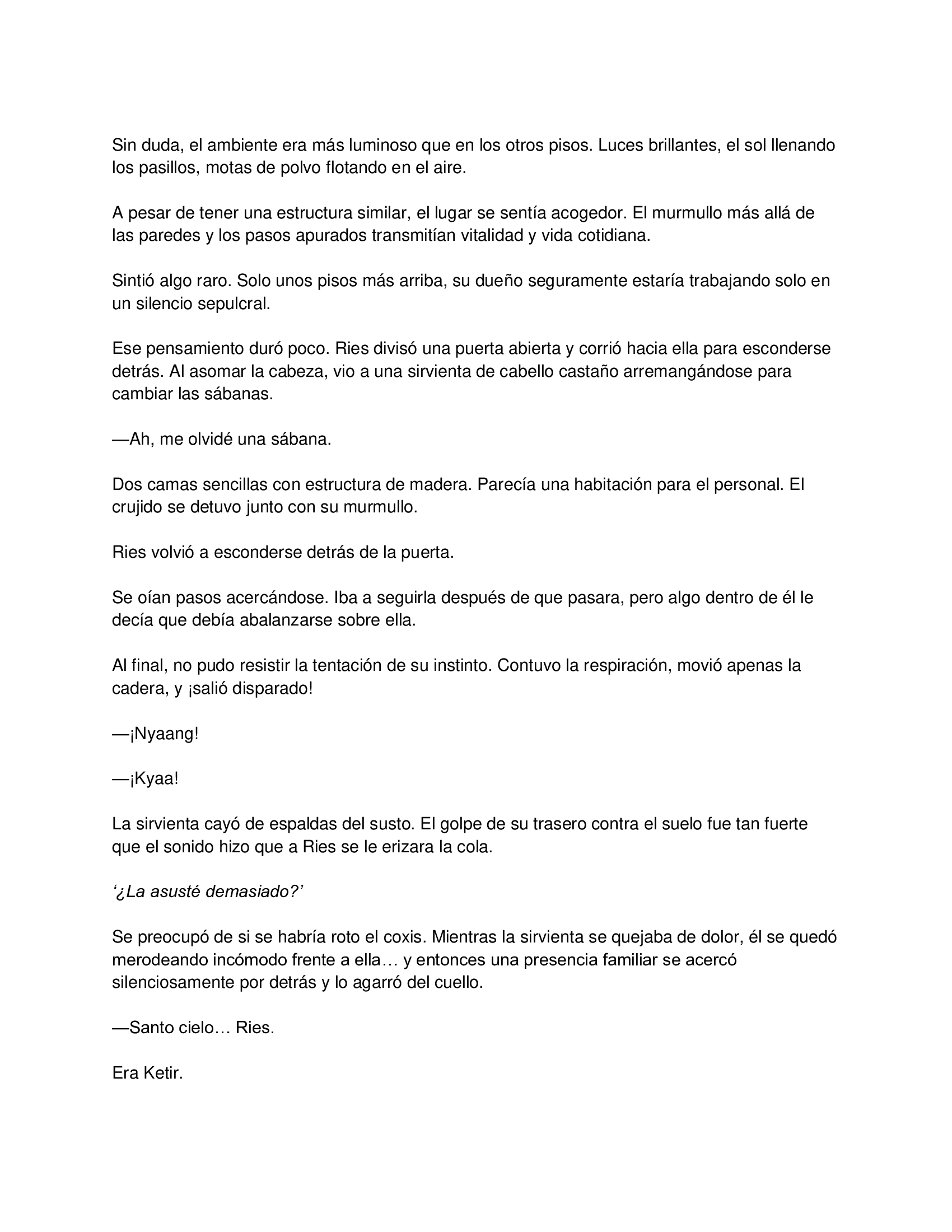 El gato está en huelga capítulo 18 página 4
