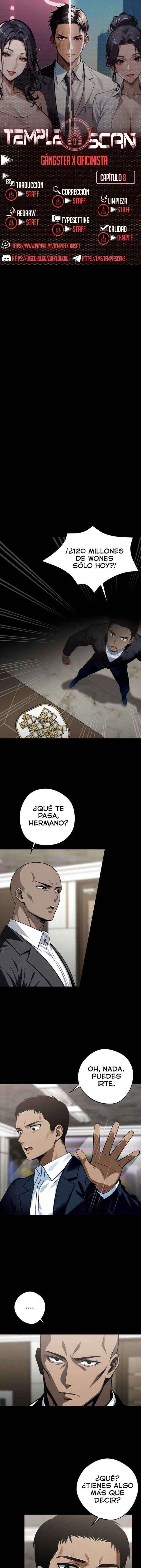 Gángster X Oficinista capítulo 8 página 1