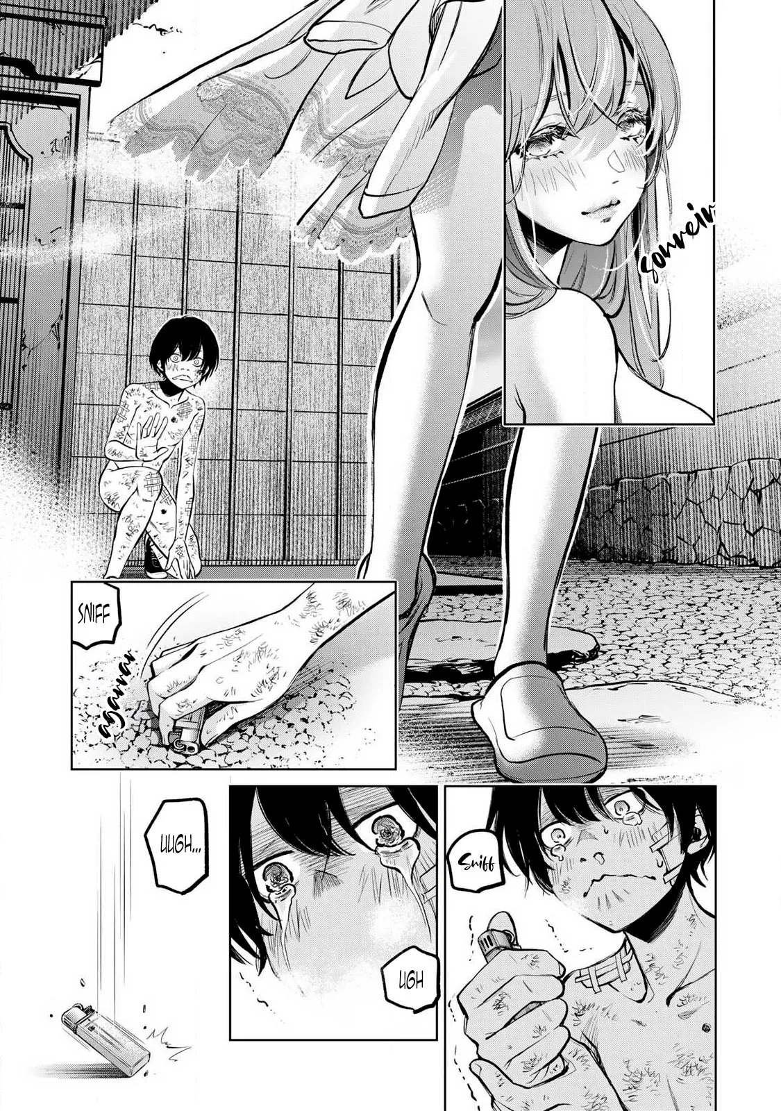 Ijime to kaeru to mama to fukushuu capítulo 3.3 página 10
